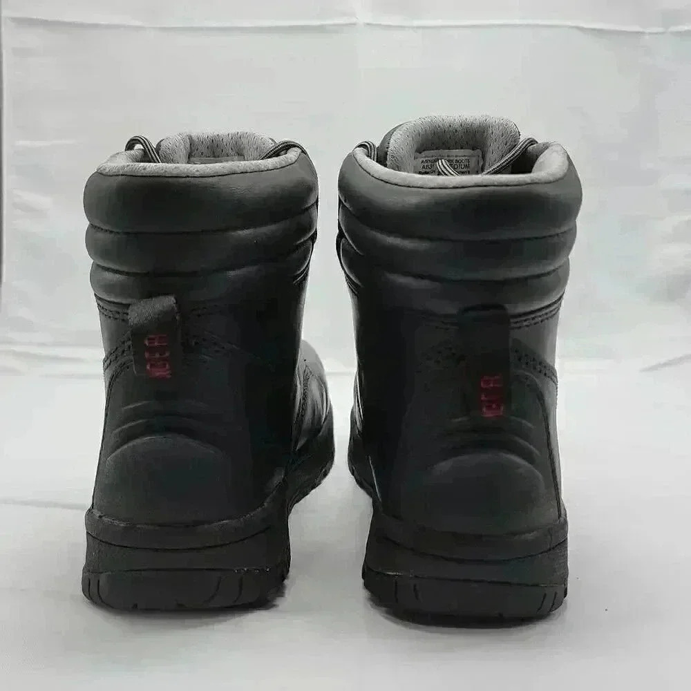 Avenger Women's Leather Lace Up Round Toe Reflex Ankle Work Boots  Black Size 8 - Picture 5 of 10